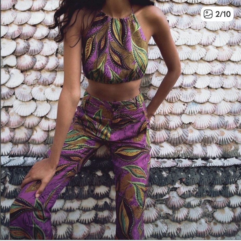 ZARA bloggers fave two piece set sold together worn once!